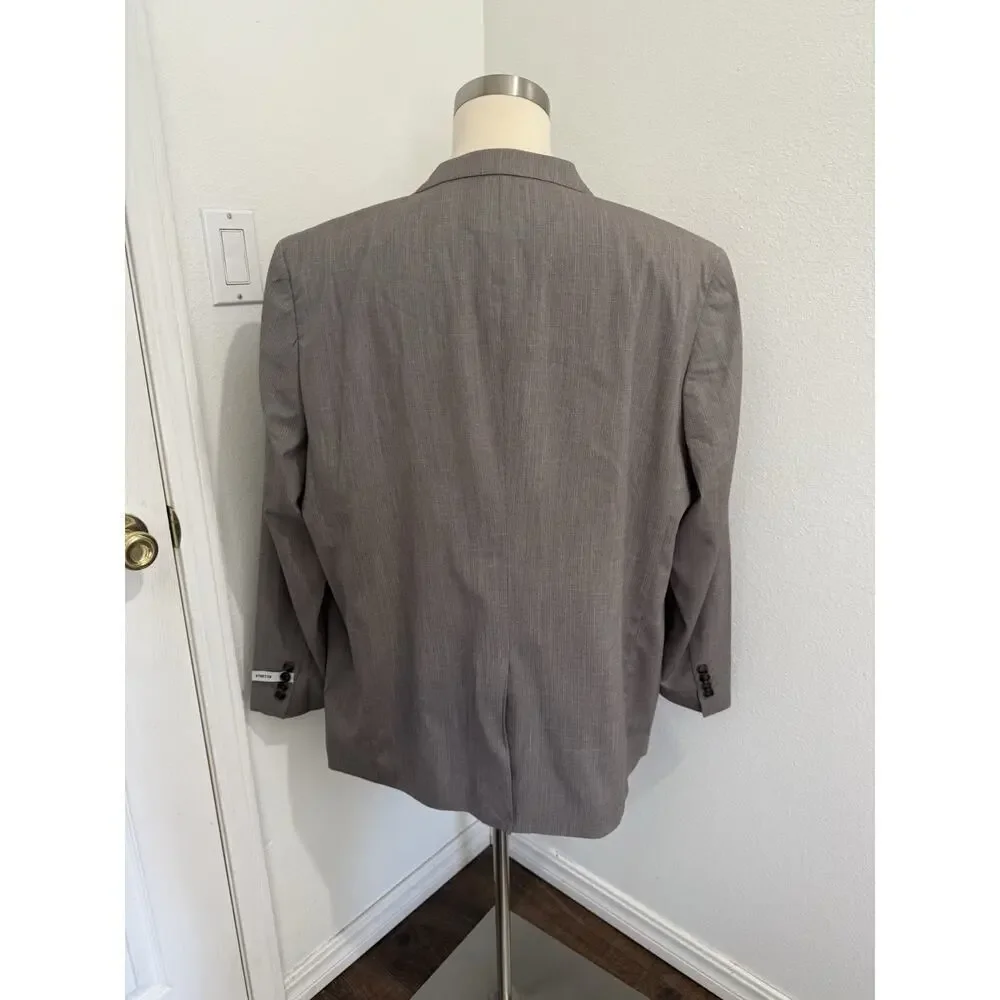 Johnny Bigg Men's Rossi Textured Stretch Blazer Size‎ 48 NWT Mocha